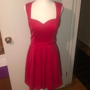 Cherry red guess dress